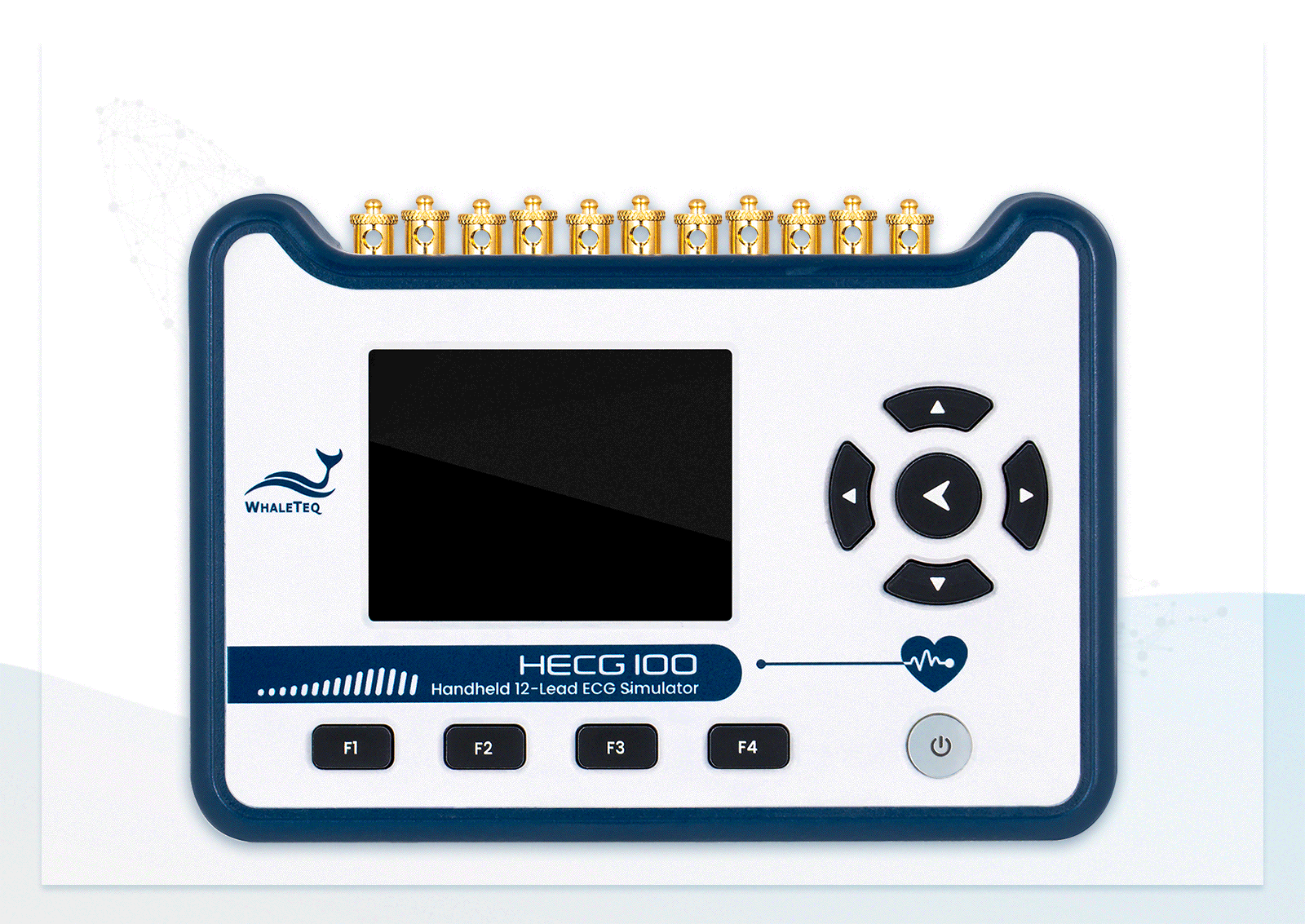 HECG100 Handheld 12-lead ECG Simulator with Quick Test Launch