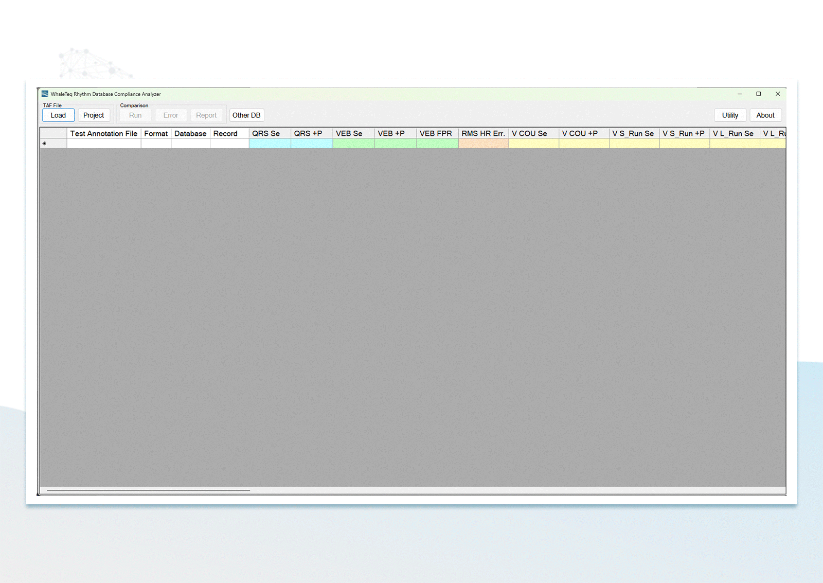 RDCA Rhythm Database Comparison Software Supports Importing Additional Databases for Customized Testing