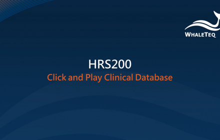 【HRS200】Click and Play Clinical Database