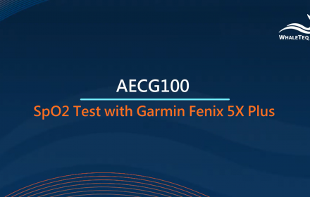 【AECG100】Reflectance SpO2 Test with Garmin Fenix 5X Plus