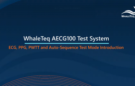 【AECG100】ECG、PPG、PWTT 及 Auto Sequence 測試模式介紹